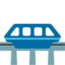 Monorail emoji on Google